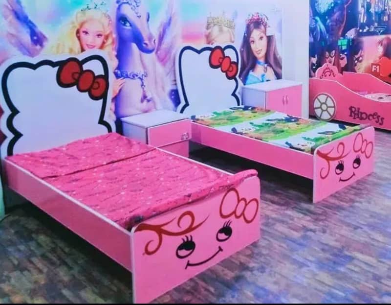 kids bed | Baby Bunk bed | kids furniture | double bed | 03305746921 1