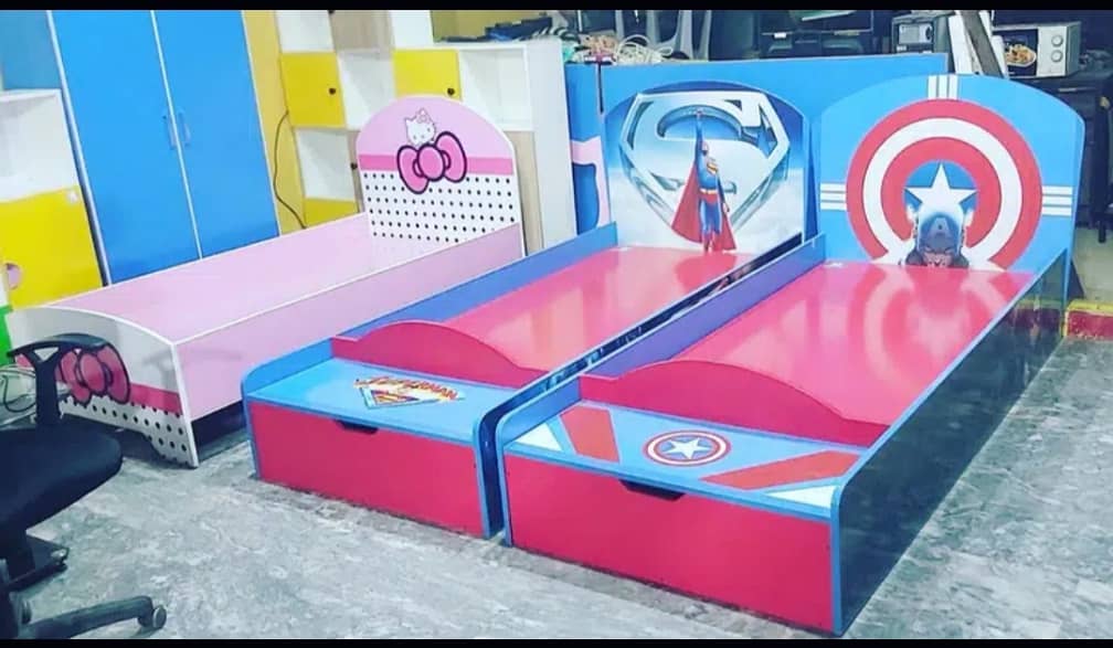 kids bed | Baby Bunk bed | kids furniture | double bed | 03305746921 6