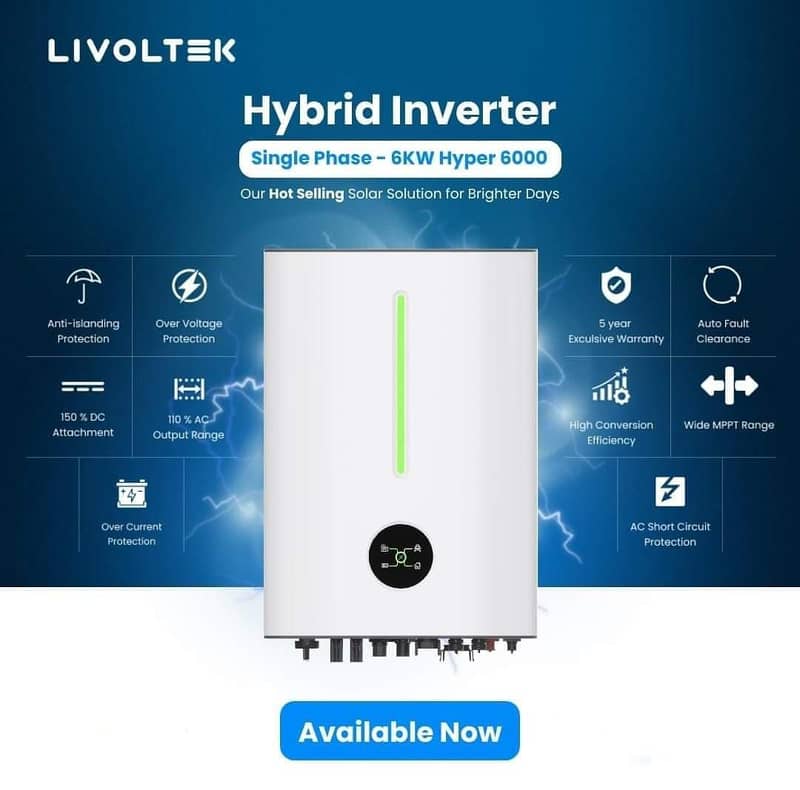 solar inverter Livoltek Hybrid 10k to125kw fresh solar inverter stock 5