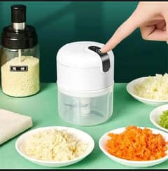 Rechargeable Mini Electric Chopper 250ml 0