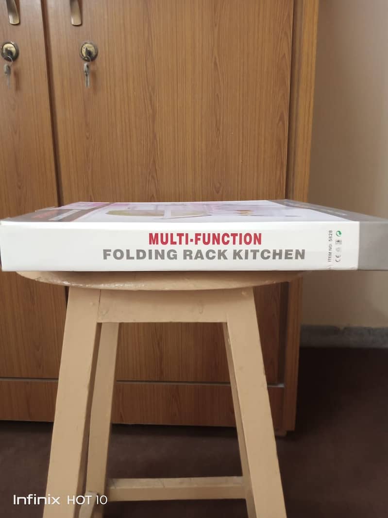 Kitchen Foldable Bowl Rack 2