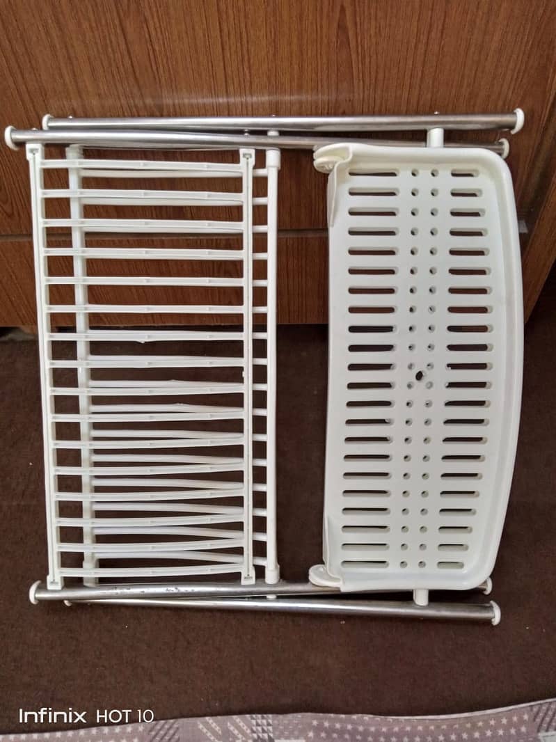 Kitchen Foldable Bowl Rack 9