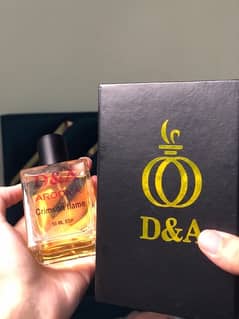 Luxury perfume collection D&A crimson flame and royal cobalt