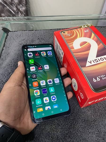 Itel vision 2 3/64 with box 5