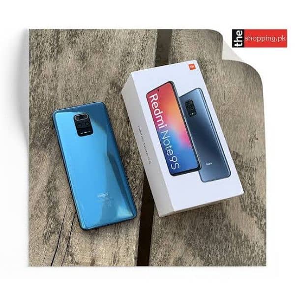 Xiaomi Redmi Note 9s     6 / 128  GB  With Box 2