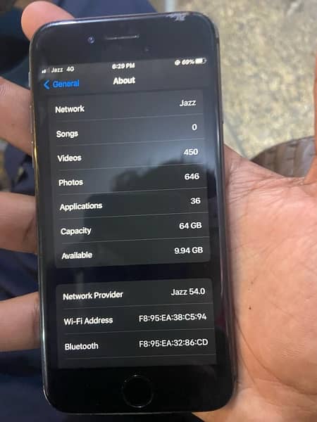 iphone 8 pta prove 64gb 6