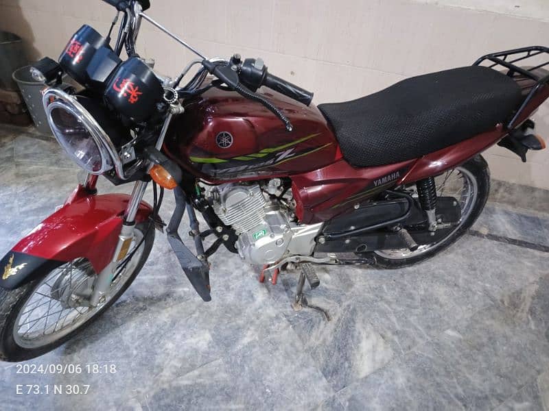 yamaha yb125z 6