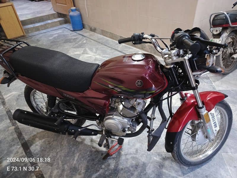 yamaha yb125z 8