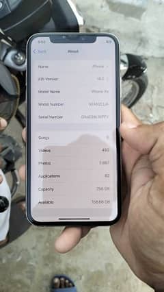 I Phone XS 256GB Water Pack 10/10 condition non PTA LLA model