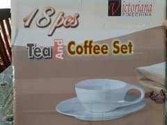 victoriana Tea and coffee set 18pcs with stand