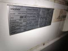 haier inverter freezer 10/8 condition