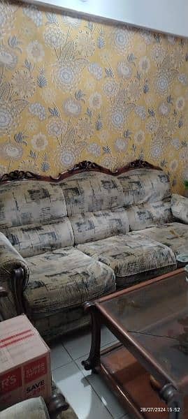 sheesham wood sofa set 1