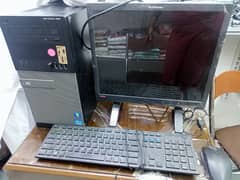 Dell Desktop With Lenove LCD and with Complete Accessories