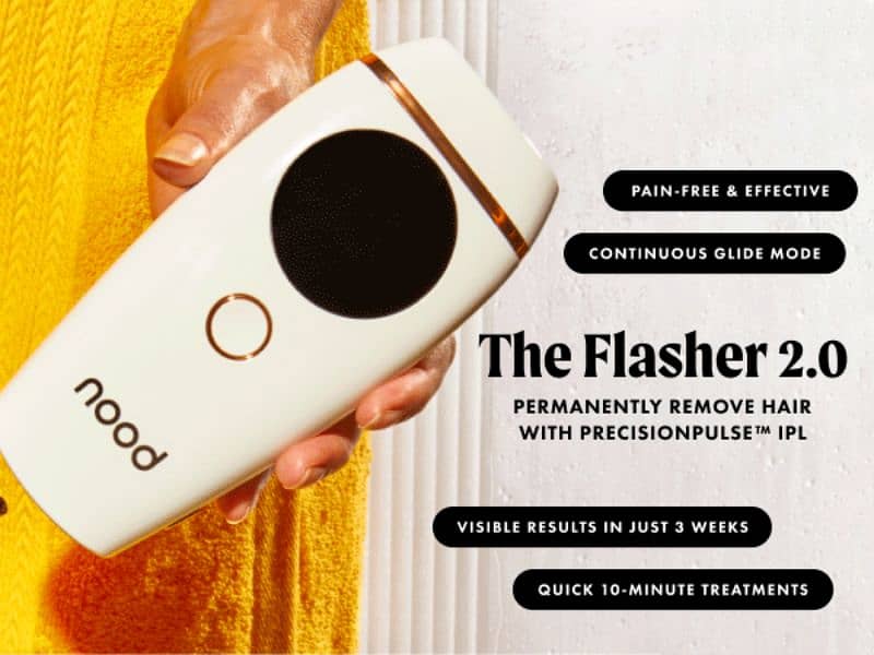 Nood Flasher 2.0 , IPL Laser Hair Removal Device for Men and Women 7