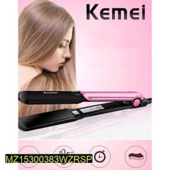 Hair straightener curling irons