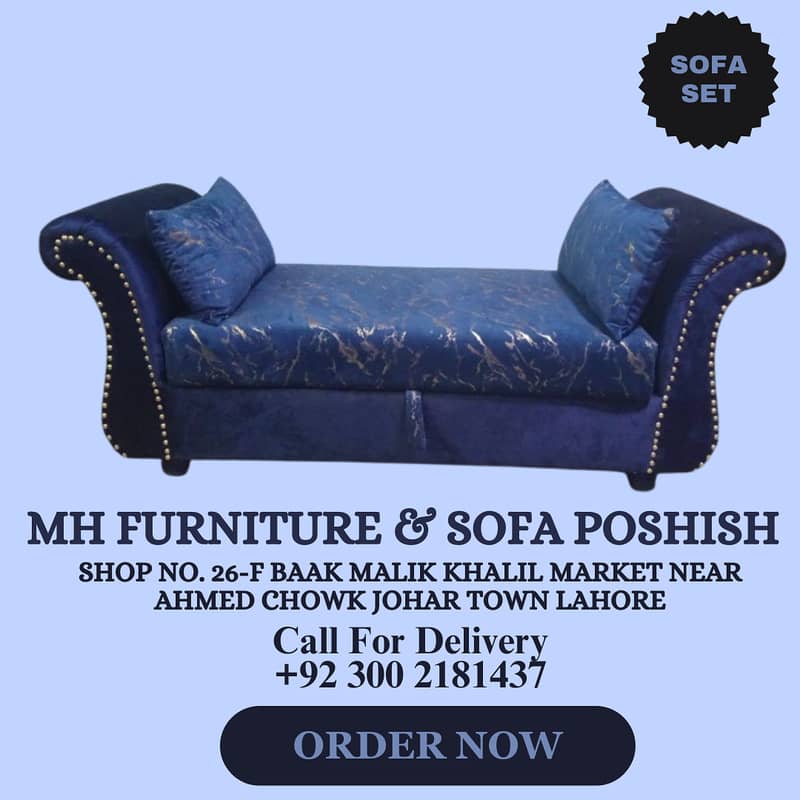 2 Seater sofa | Deewan | Ottoman settee | sofa sets | wooden sofa 0