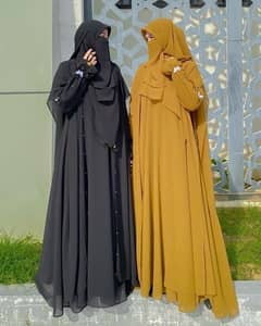 best friends same abaya 2024 design 0