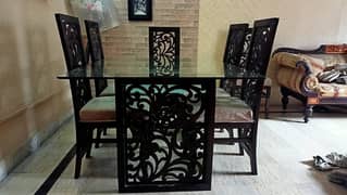 6 seater dining table