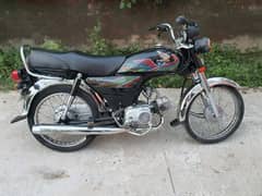 Honda 70 All okaye Bike hai all documents available 03074425826