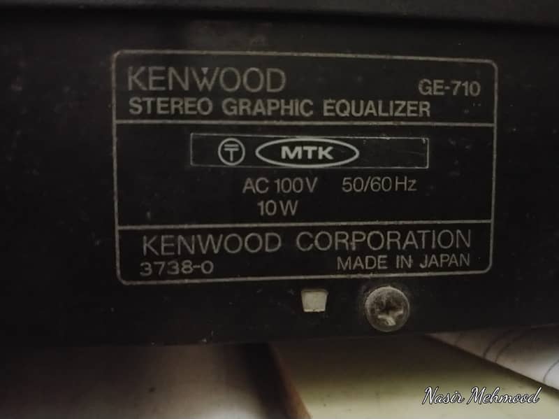 Kenwood amplifier japan (like onkyo denon Panasonic) 7