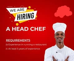 Highly trained chef required for fast food shop Dr. Shawarma