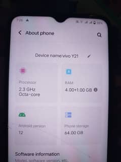 Vivo Y21 For Sale