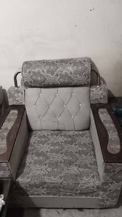 5 seater sofa light grey Good condition