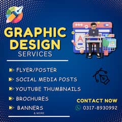 Professional Graphic Designing Services Available Contact Now!