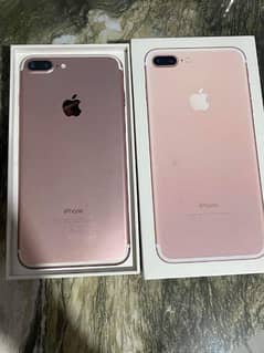 IPhone 7plus 256GB argent for sale my WhatsApp number 03238950275