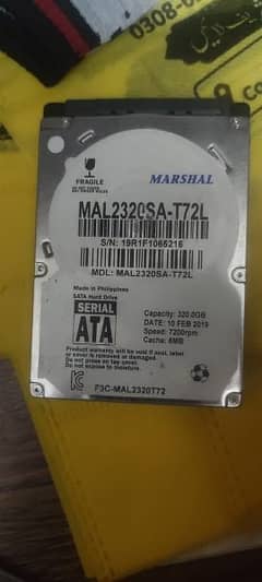 Latop hard disk 320GB