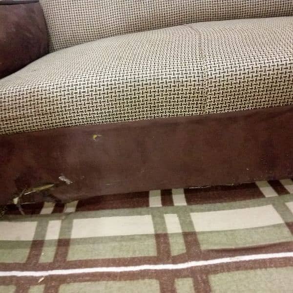 American wood sheet two seater sofa 2