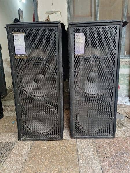 JBL m25 pro SP4 speakers 2 pairs, peavey sp2 speakers 2pairs 0