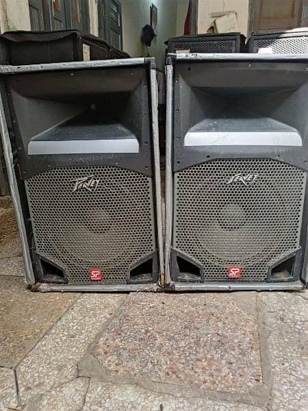 JBL m25 pro SP4 speakers 2 pairs, peavey sp2 speakers 2pairs 2