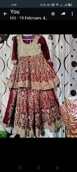 I m selling bridal lehnga 1