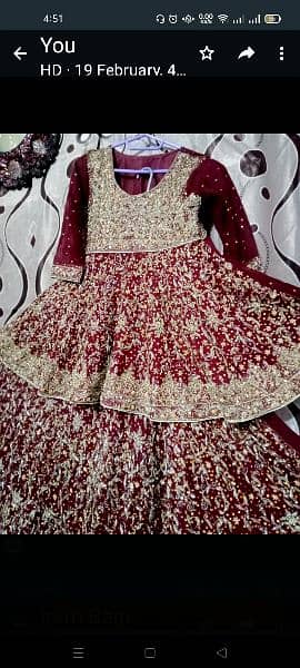 I m selling bridal lehnga 2