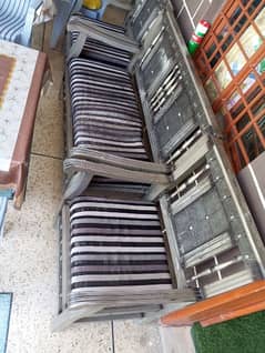 a good condition sofa set for sale