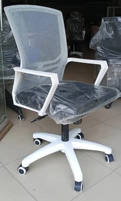 Mesh Chair/Office Chair/White Chair/Revolving Chair/Ergonomic Chair