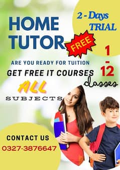 Best Home Tutor, 1-12 class  Free IT course