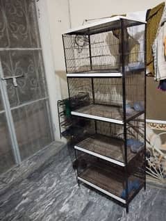 4 portion cage for birds,love bird,cocktails