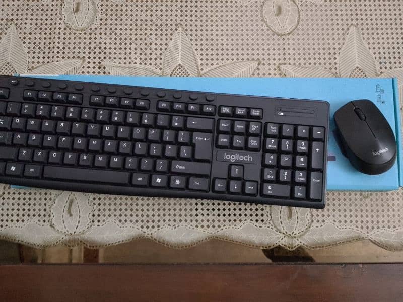 Logitech MK290 wireless keyboard and mouse Whatsapp no: 03279701206 1