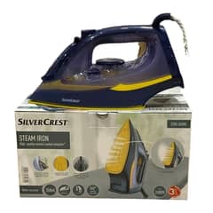 SILVER CREST STREAM IRON GERMAN MODEL HG02332B 2600 watts