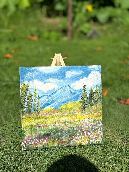 mountain land land scape painting 3