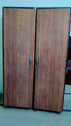 Wood Cabinet Brown colour