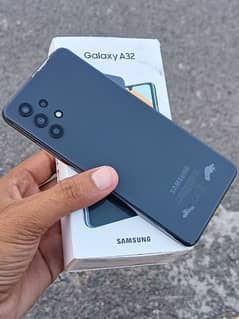 Samsung a32 6gb 128gb with box charger