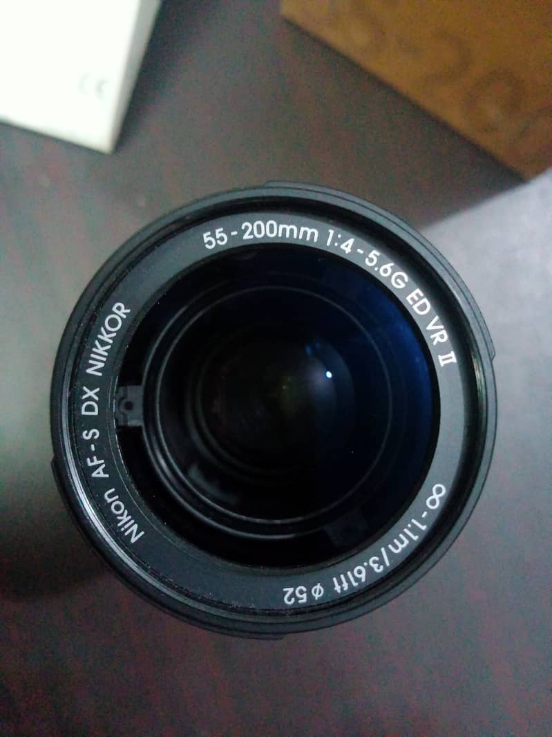 Nikon 55-200mm f/4-5.6G ED VR II Lens AF - S DX Nikon Lens 3