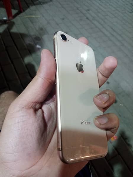 Iphone 8 PTA Approved 64gb golden 2