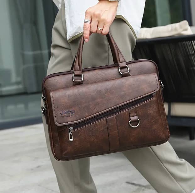 Leather Laptop bag / leather office bags / office beg / Hand Bag 5