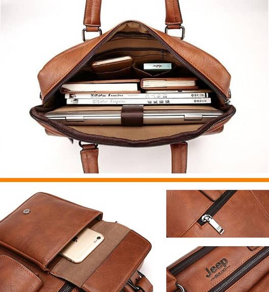 Leather Laptop bag / leather office bags / office beg / Hand Bag 8