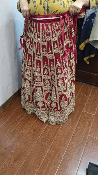 Bridal Baraat Lehnga for Sale (Only 1 time Used) 3