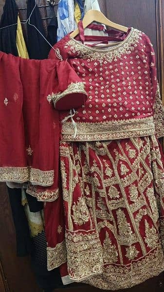 Bridal Baraat Lehnga for Sale (Only 1 time Used) 4